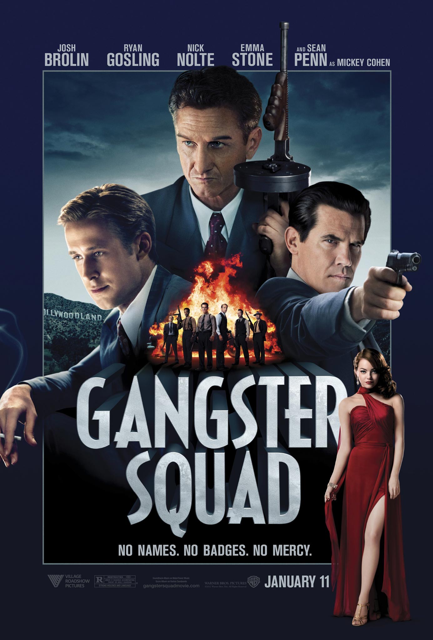 Gangster Squad Poster