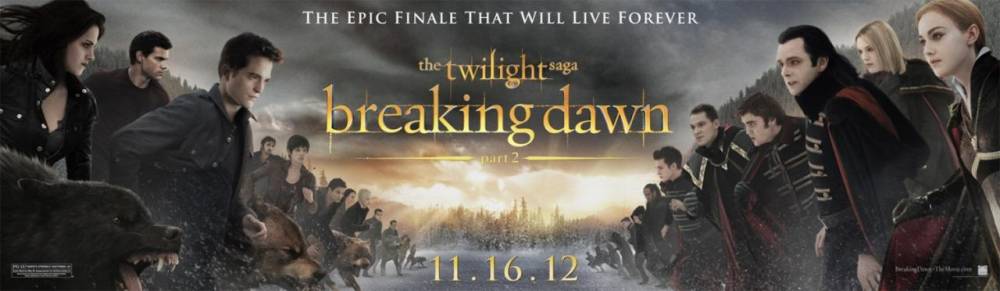 The Twilight Saga Breaking Dawn Part 2 New Banner
