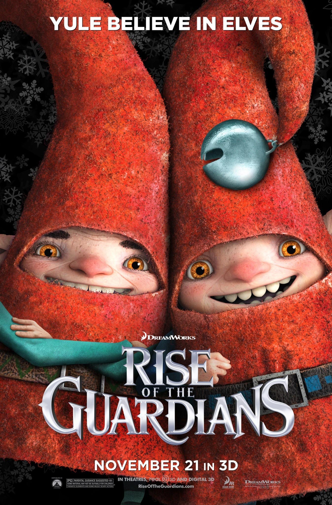 New RISE OF THE GUARDIANS Character Posters - FilmoFilia