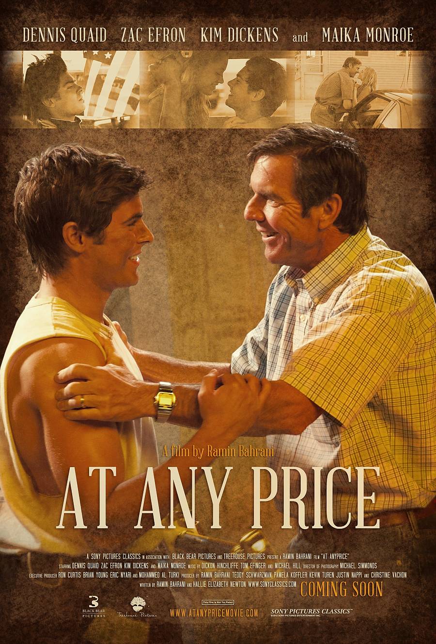 AT ANY PRICE Poster