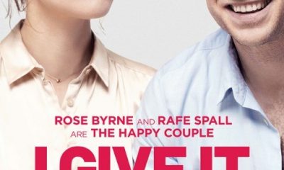 I GIVE IT A YEAR Rose Byrne and Rafe Spall Poster 01