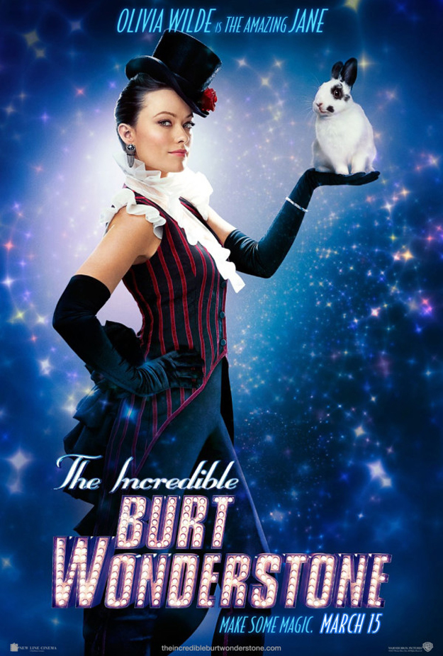 The Incredible Burt Wonderstone Poster Featuring Olivia Wilde