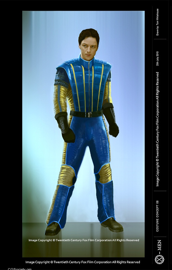 X-Men: First Class Professor X Costume Concept
