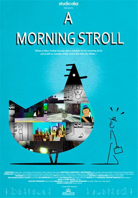 A Morning Stroll Poster