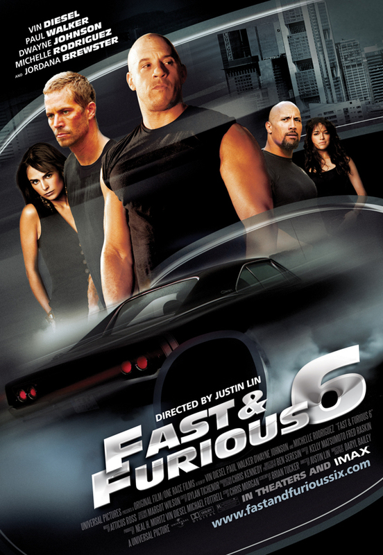 Fast and Furious 6 Poster