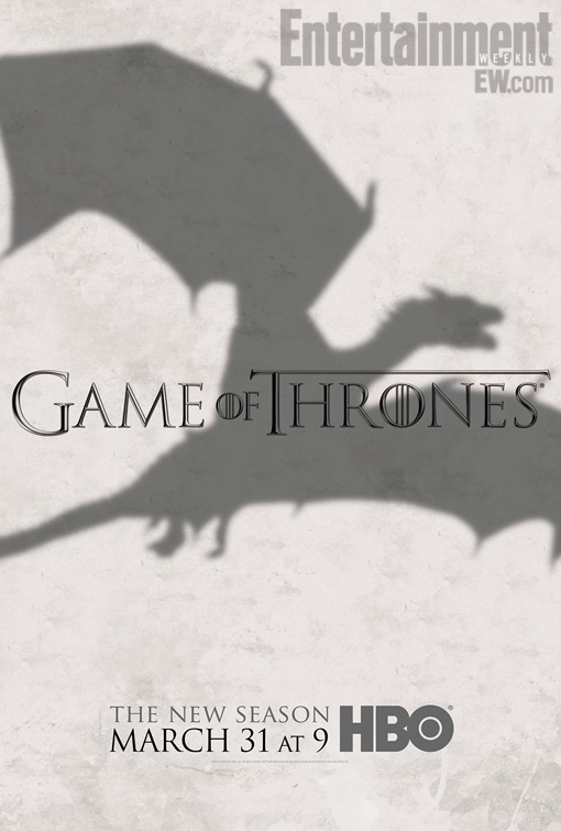 Game of Thrones Season 3 Dragon Poster