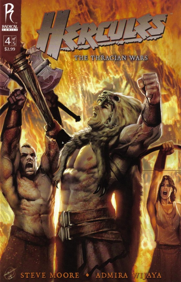 Hercules: The Thracian Wars Cover