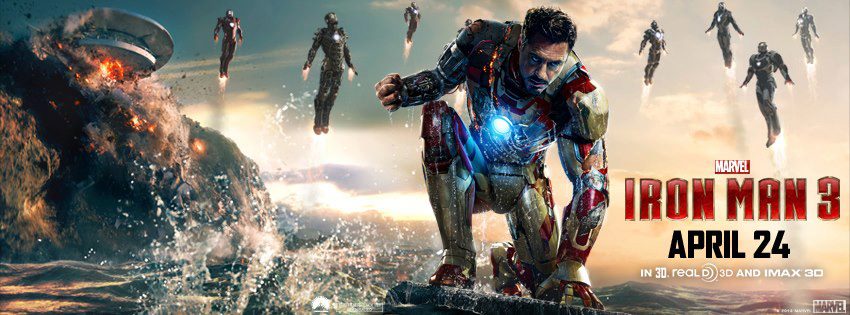 Iron Man 3 - Slice Poster Kinopoisk