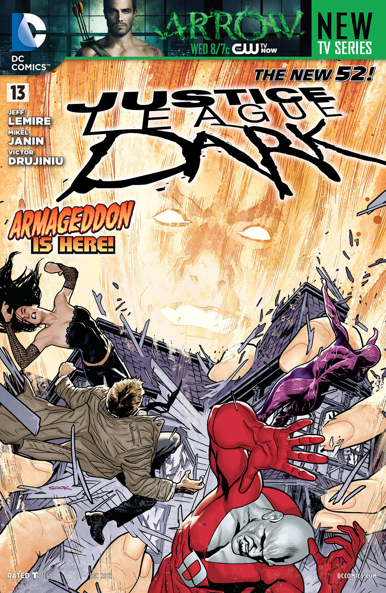 Justice League Dark Cover