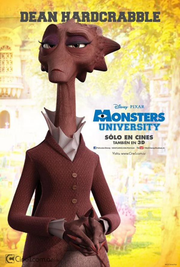 New 'Monsters University' Character Posters!