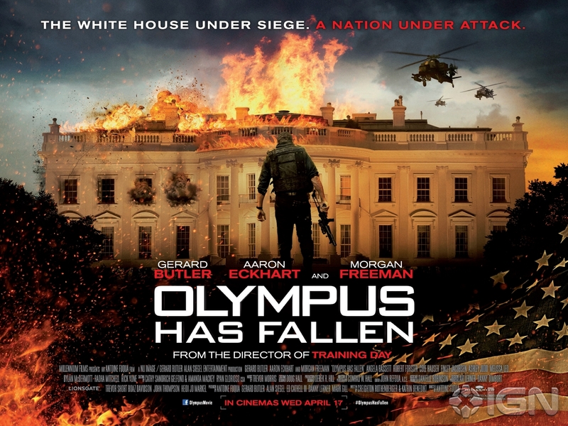 OLYMPUS HAS FALLEN Photos (16) and Posters (2)