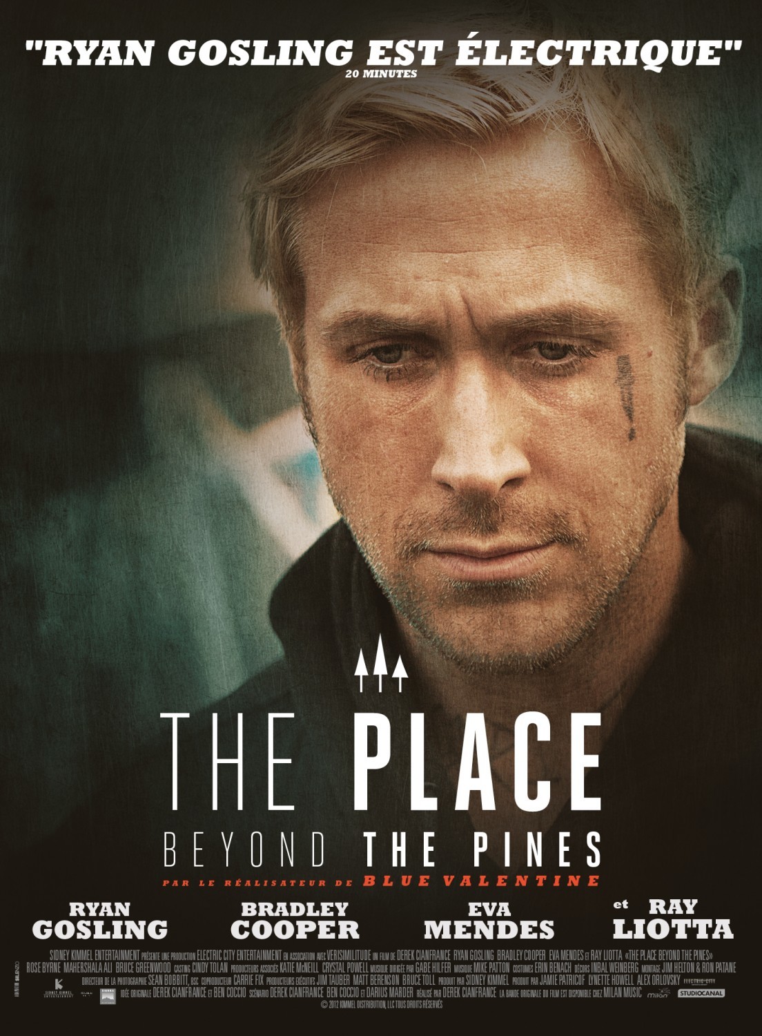 THE PLACE BEYOND THE PINES Character Poster Ryan Gosling