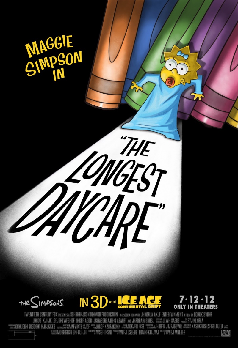 THE SIMPSONS THE LONGEST DAYCARE Poster