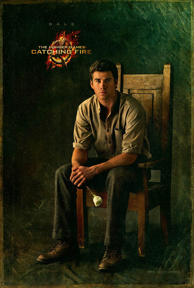 THE HUNGER GAMES CATCHING FIRE Liam Hemsworth As Gale