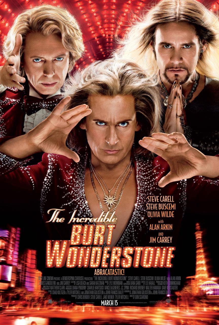 THE INCREDIBLE BURT WONDERSTONE Poster