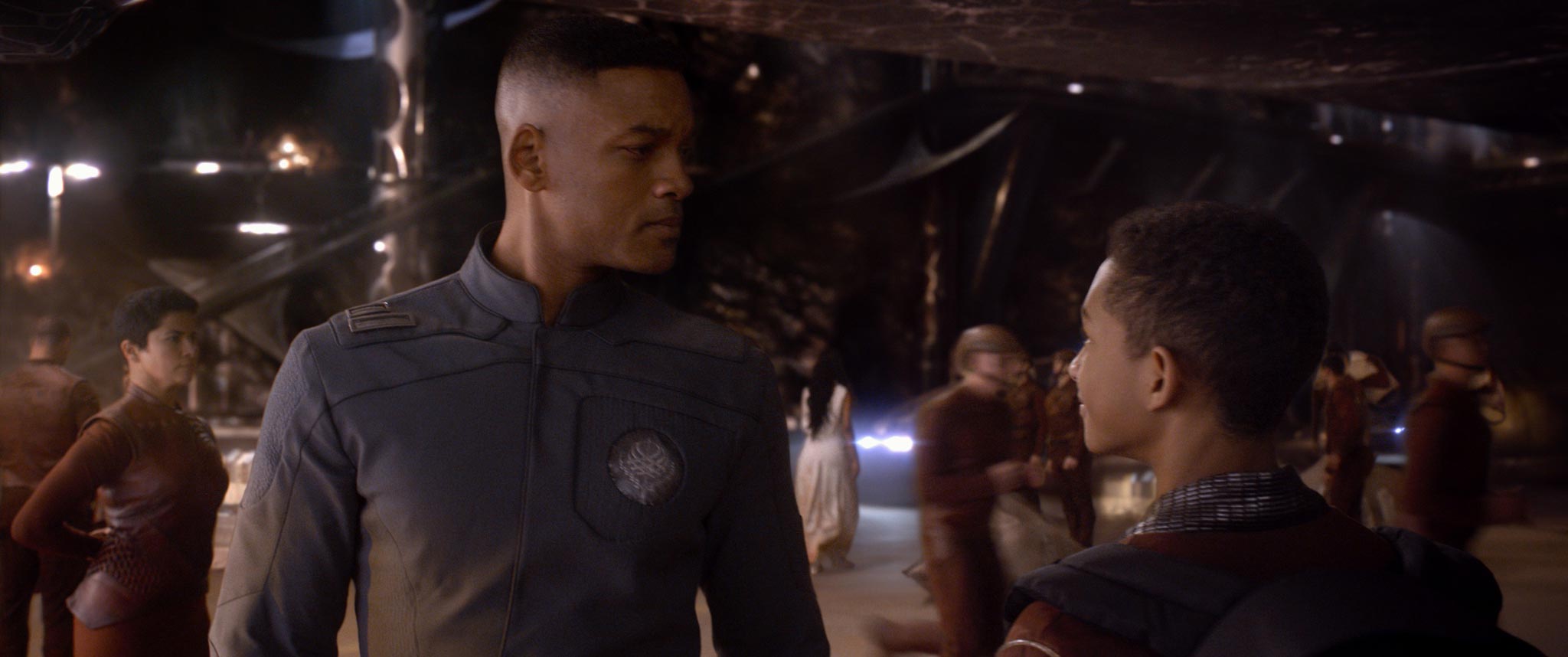 After Earth, Will Smith and Jaden Smith