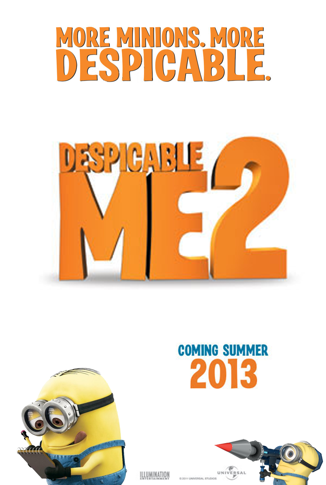 Despicable Me 2 poster