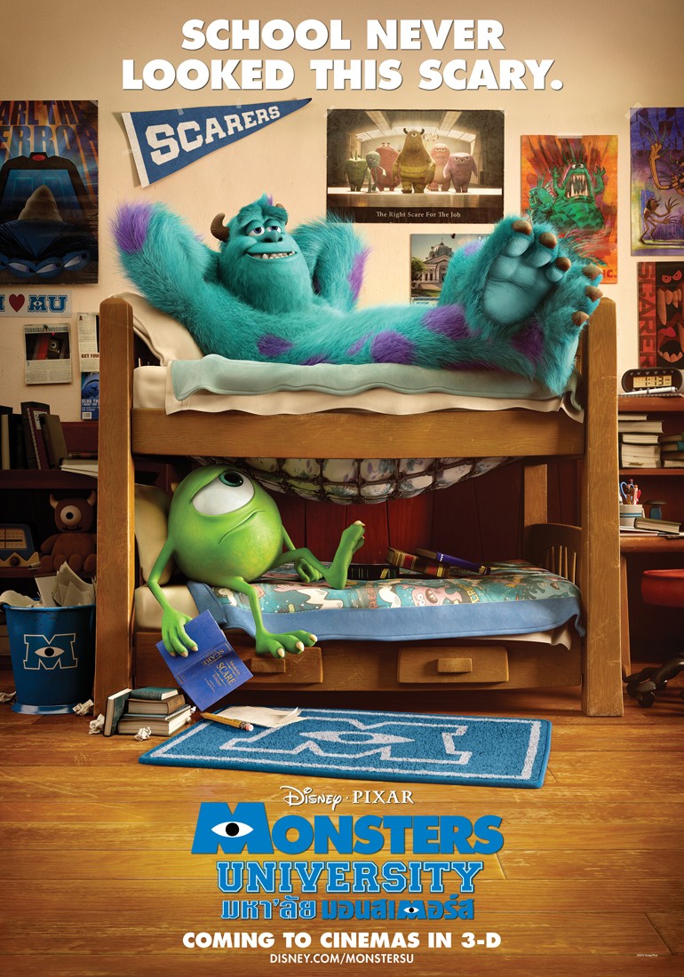 Monsters University poster