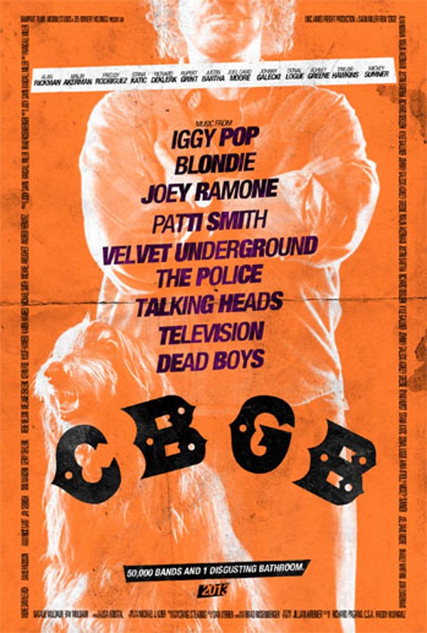 CBGB poster - Hilly Kristal