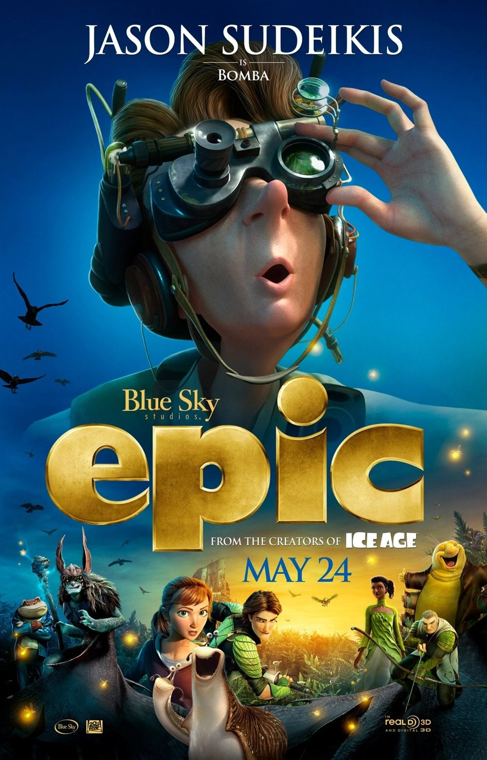 EPIC Poster Jason Sudeikis as Bomba