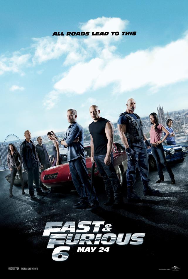 Fast &Furious 6 poster