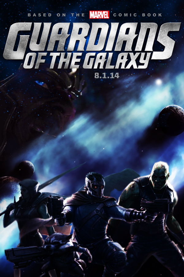 Guardians of the Galaxy fanmade poster by DComp