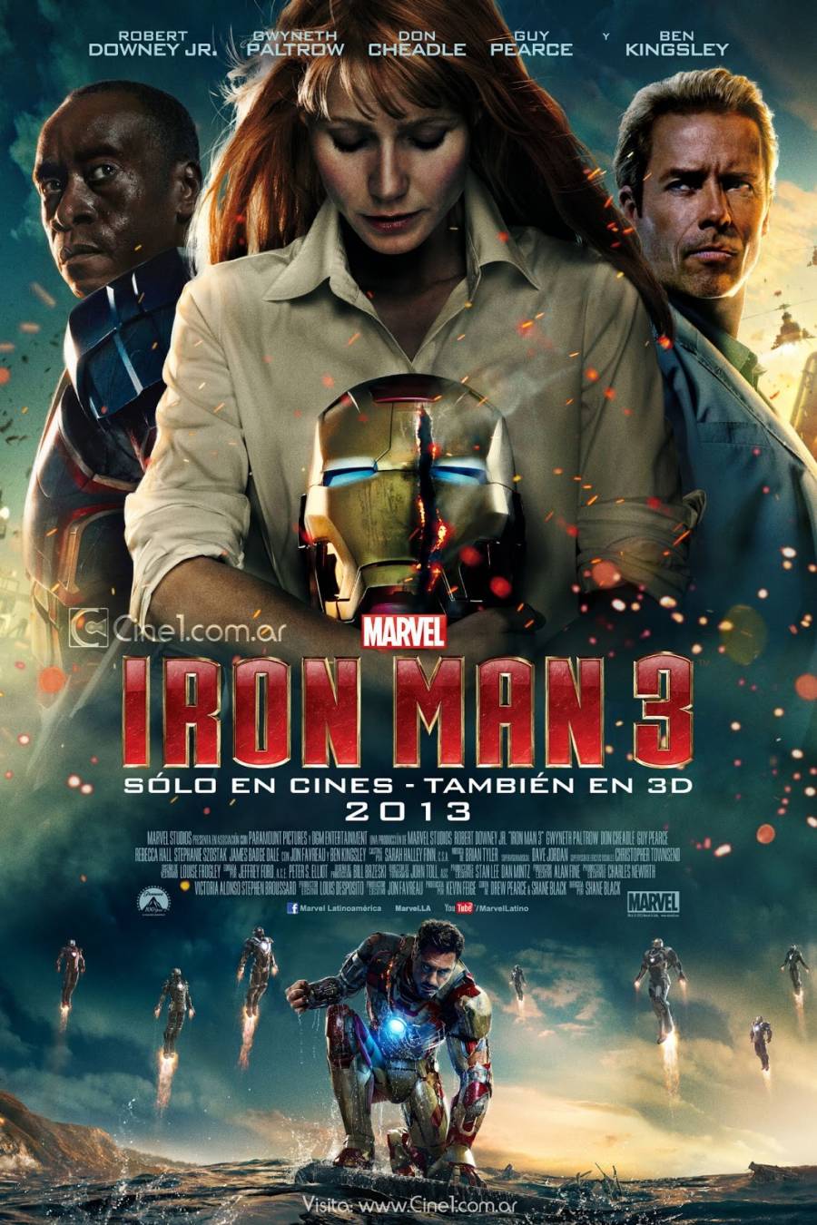 IRON MAN 3 International Poster