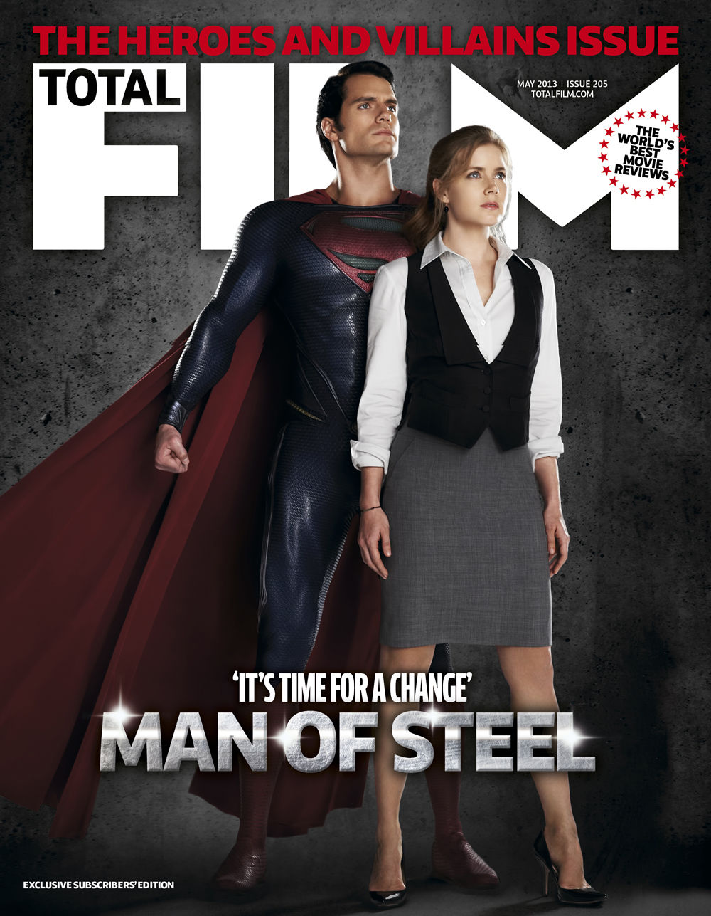Man of Steel Total Film Magazine Cover