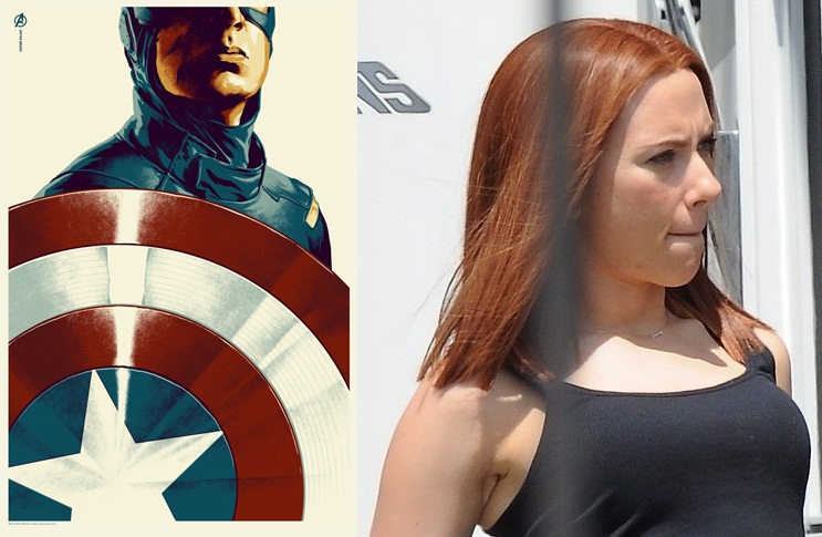MondoAvengersPoster-JohannsonCaptainAmerica2