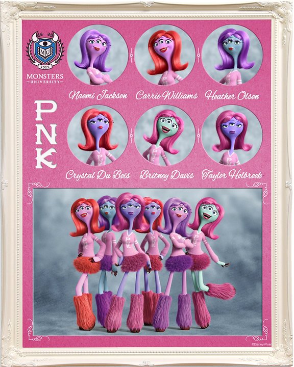 Monsters University - PNK Monsters University - PNK