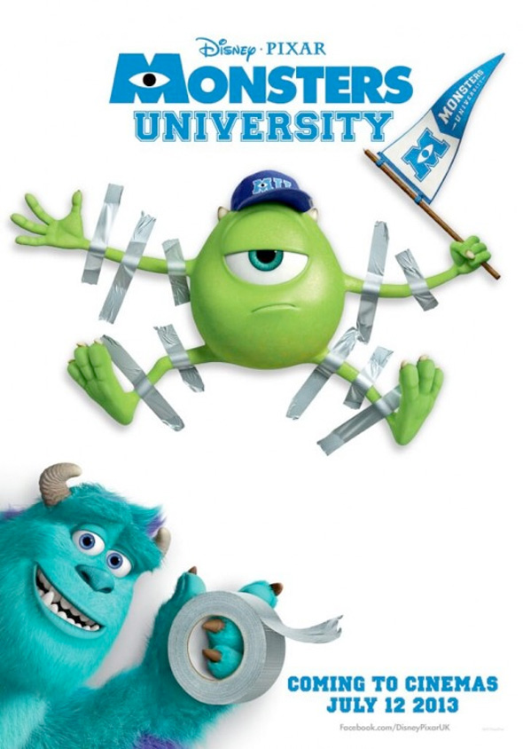 Monsters University poster