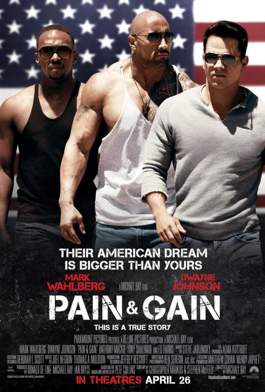 Pain & Gain One Sheet Poster