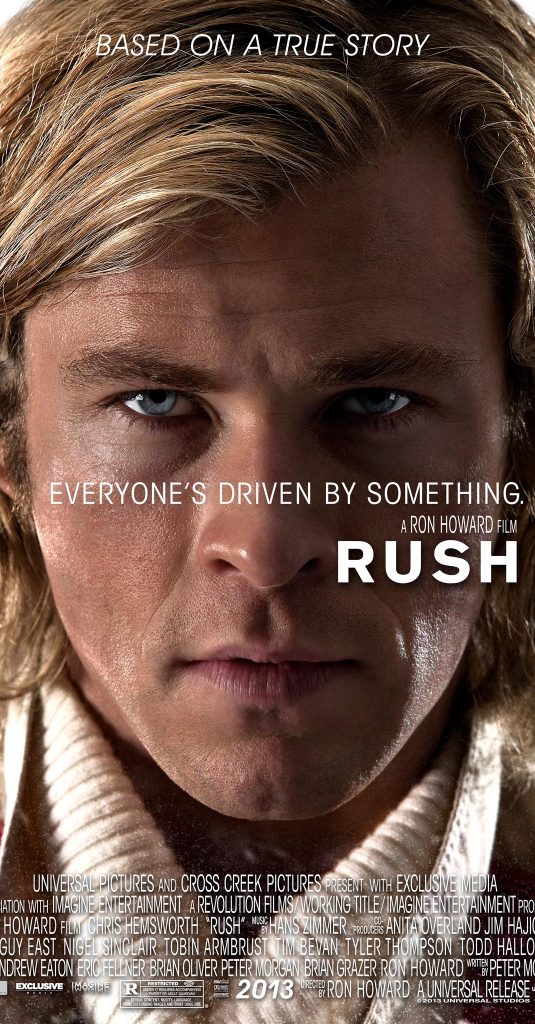 New RUSH Movie Poster, Featuring Chris Hemsworth – FilmoFilia