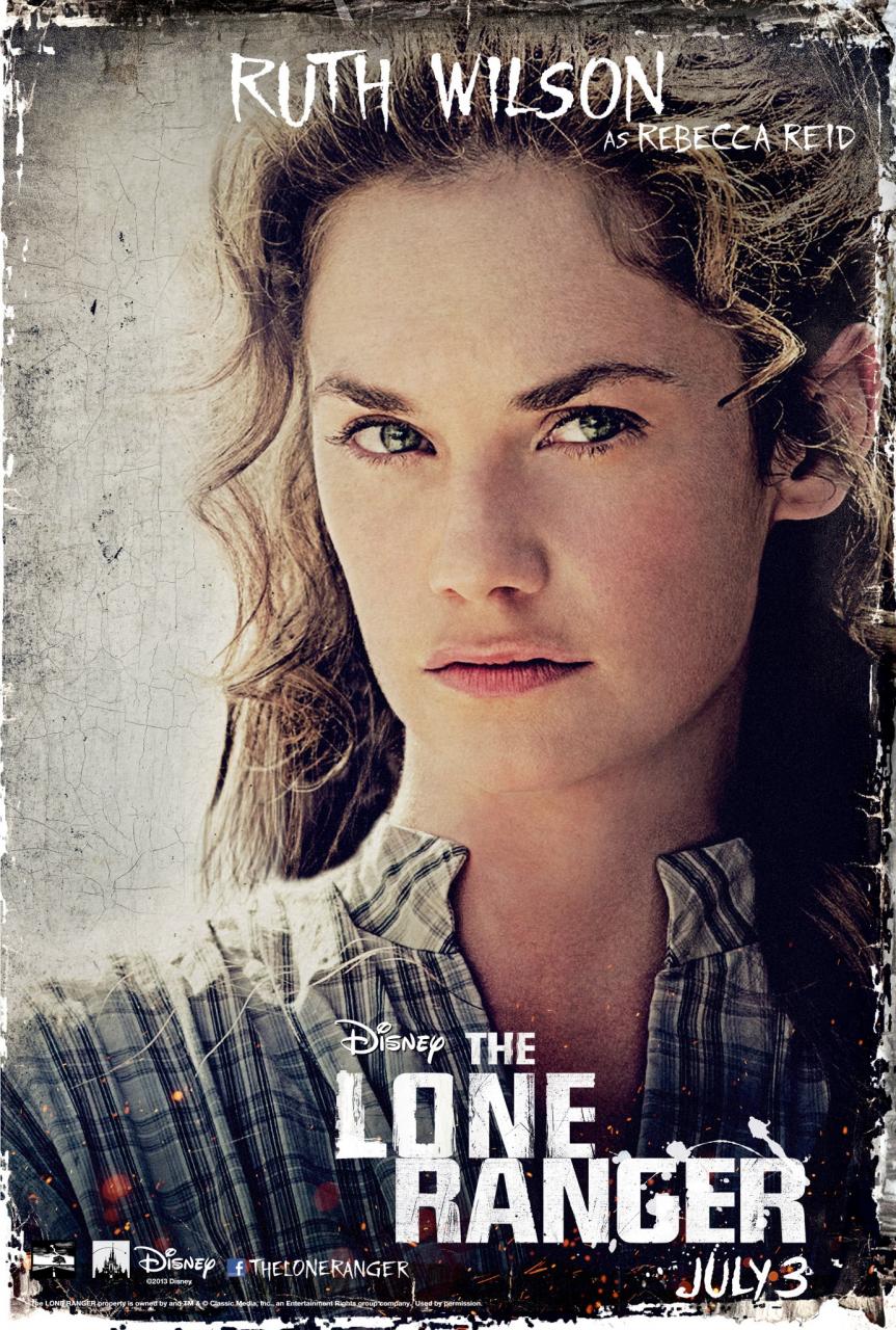 THE LONE RANGER Ruth Wilson Character Poster