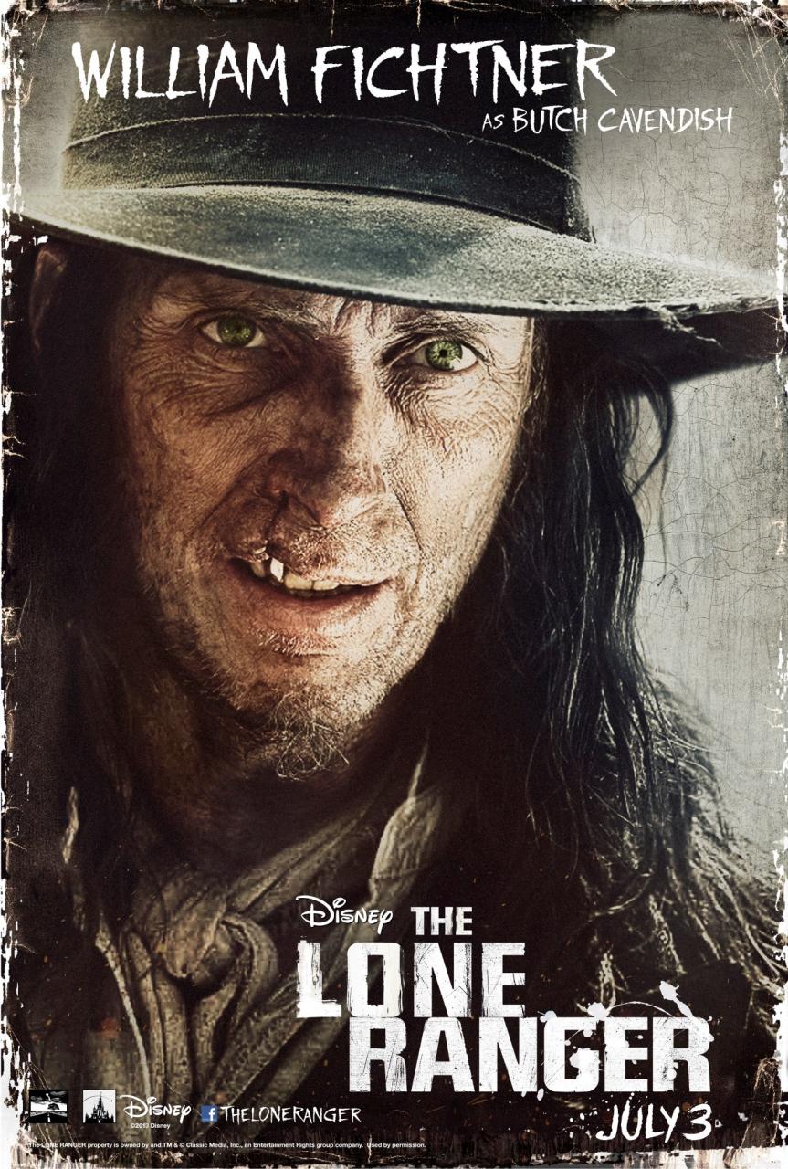 THE LONE RANGER William Fichtner As Butch Cavendish