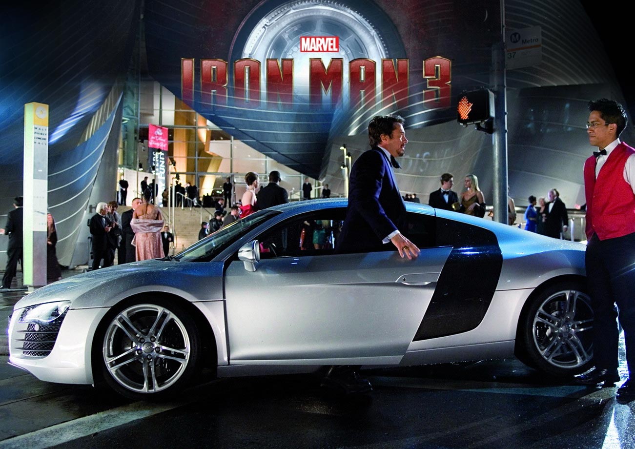 Tony Stark Audi R8, IRON MAN