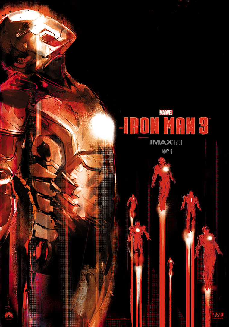 Iron Man 3 IMAX poster