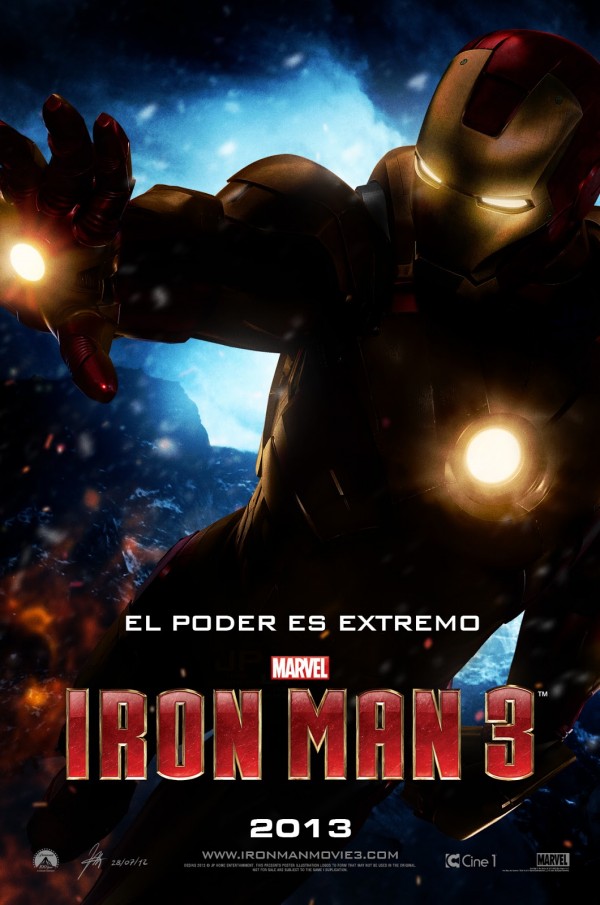 Iron Man 3 Latin America poster