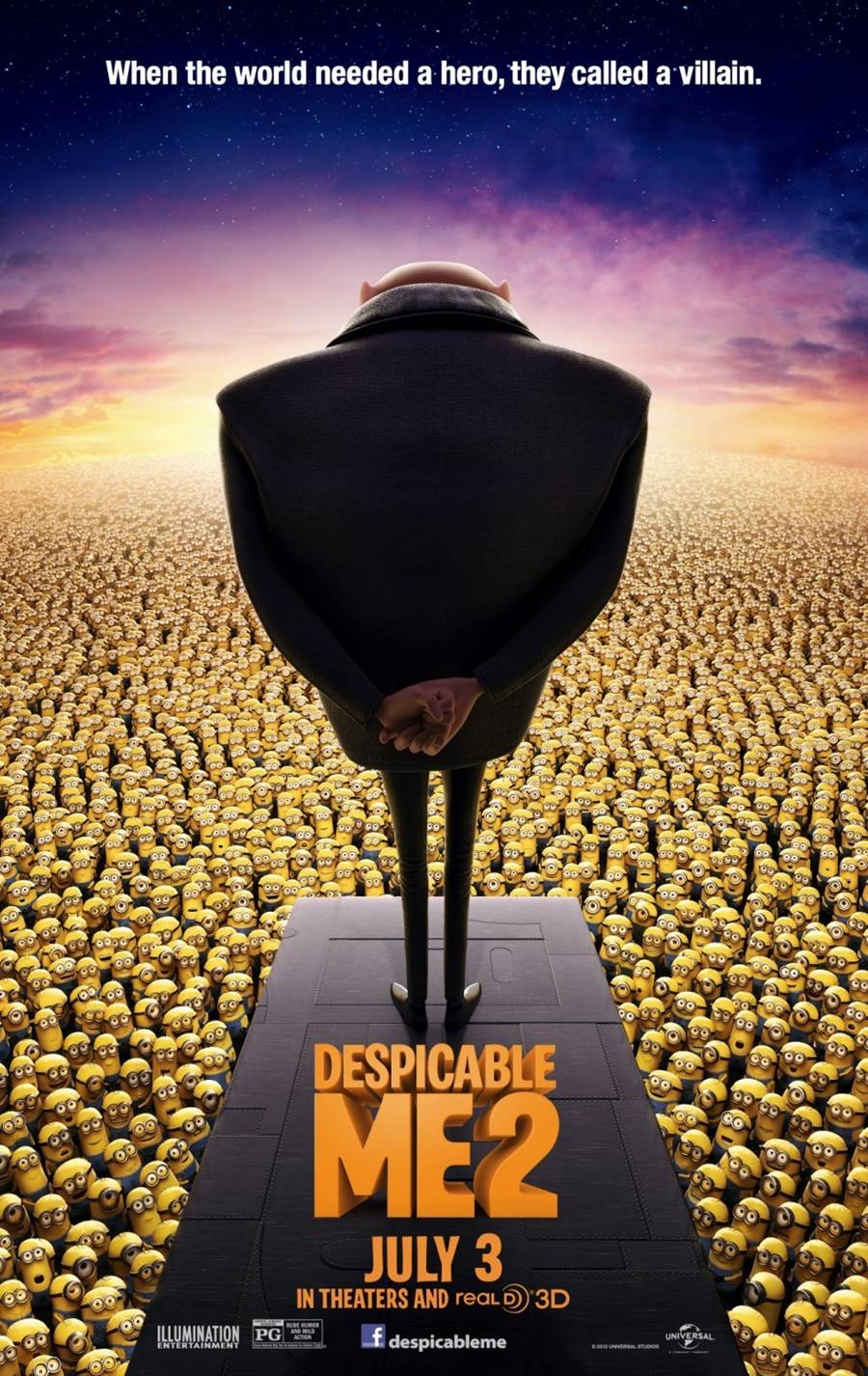 DESPICABLE ME 2 Poster