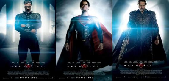 MAN OF STEEL Character Posters