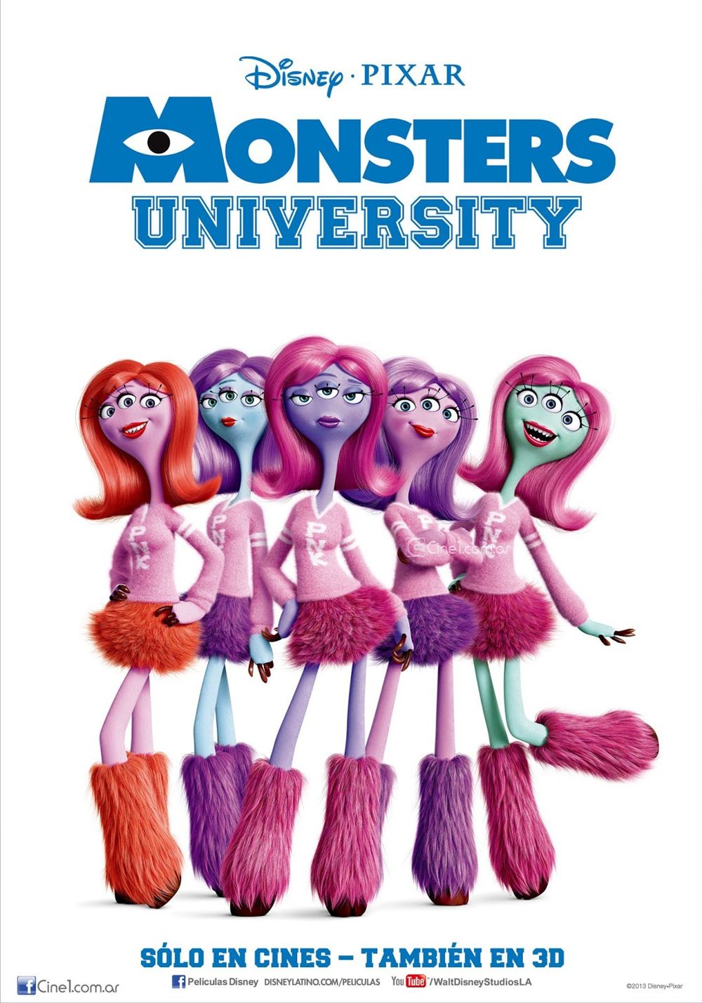 MONSTERS UNIVERSITY Poster 03