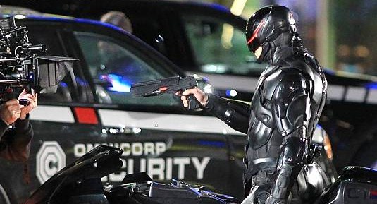 ROBOCOP Set Photos