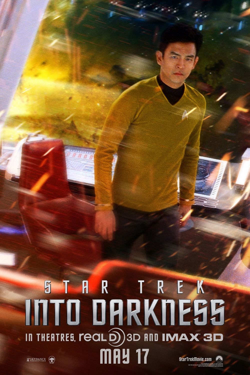 STAR TREK INTO DARKNESS Sulu Poster