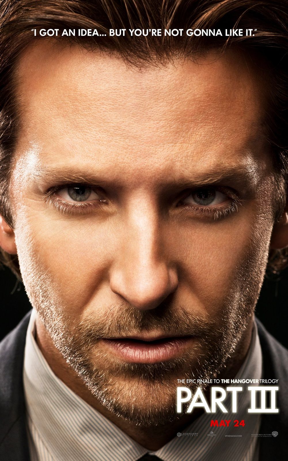 THE HANGOVER PART III Bradley Cooper Poster