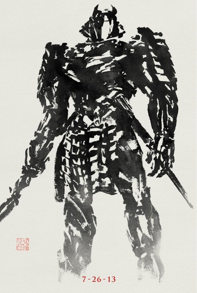 THE WOLVERINE Silver Samurai Poster