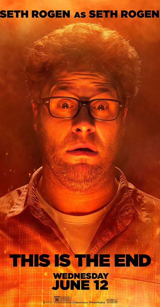 International this is the end trailer and 6 character posters filmofilia