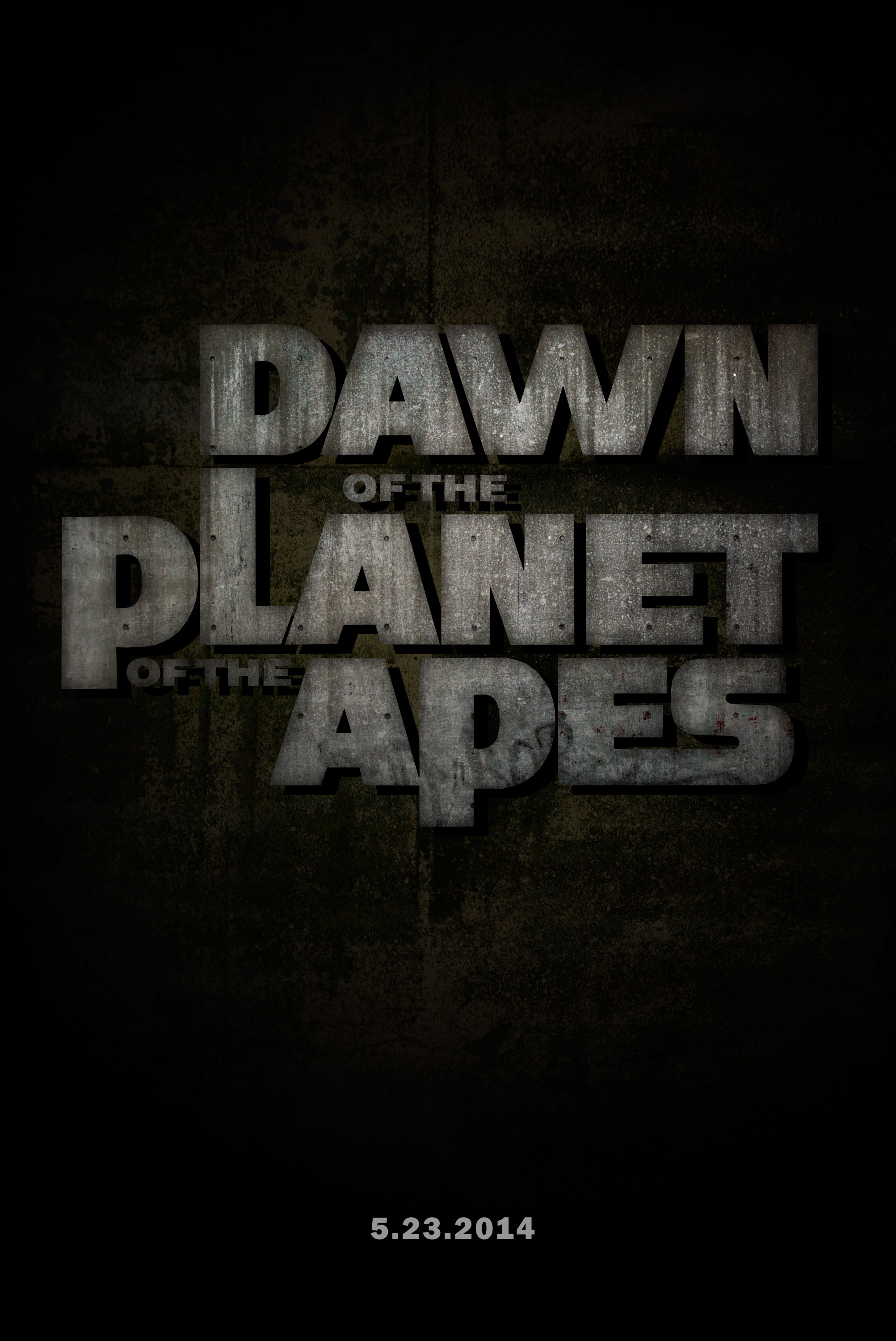 Dawn of the Planet of the Apes poster