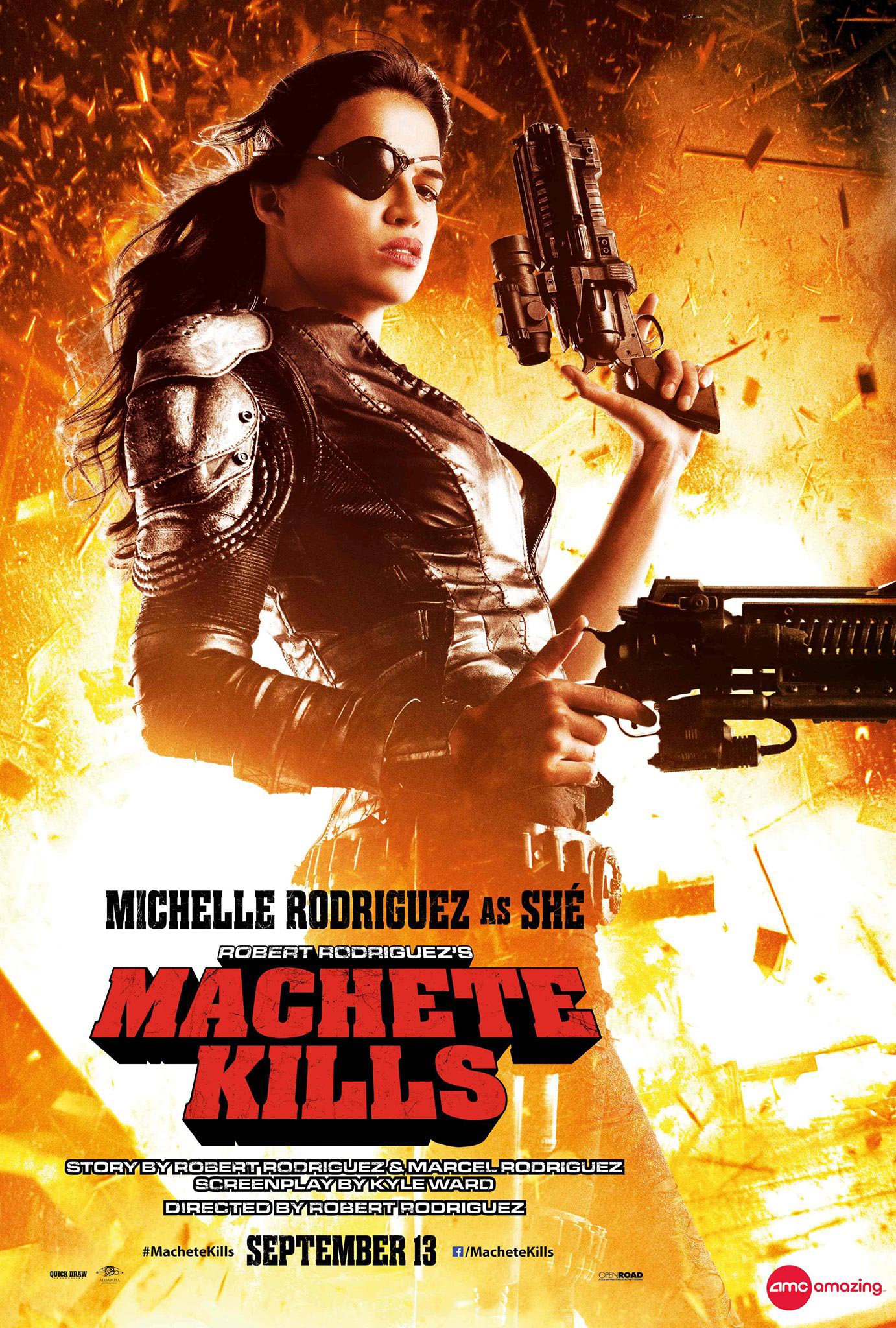 Machete Kills Poster, Michelle Rodriguez