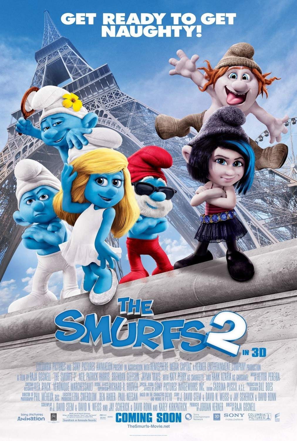 The Smurfs 2 Poster