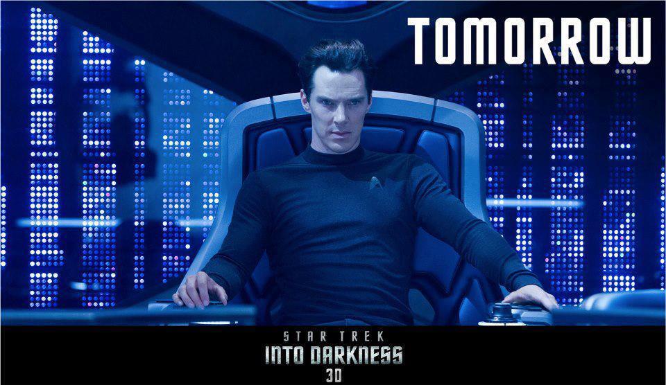 Star Trek Into Darkness London promo poster